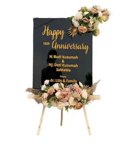 Papan Bunga Akrilik Cisampang